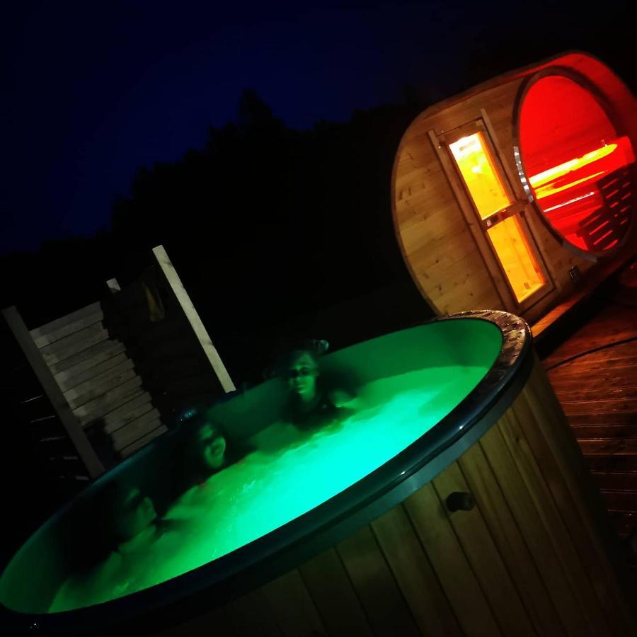 Arkadia - Domki Z Balia I Sauna Nad Warta Prusicko ภายนอก รูปภาพ