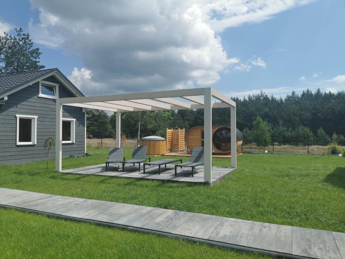 Arkadia - Domki Z Balia I Sauna Nad Warta Prusicko ภายนอก รูปภาพ